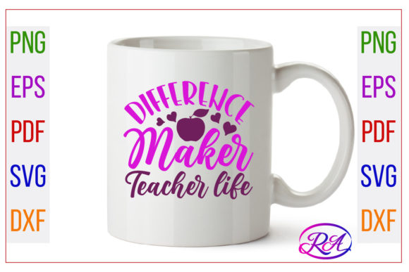 Difference Maker Teacher Life SVG: A Stitcher's Review