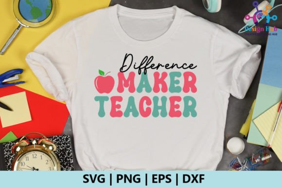 Difference Maker Teacher Retro SVG Review
