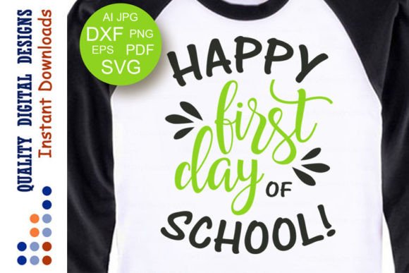 Happy First Day of School Decor SVG Review