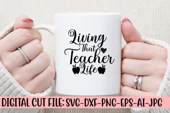 Living That Teacher Life SVG: An Embroidery Review