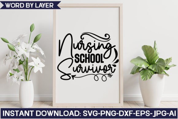Nursing School Survivor SVG: A Stitch Test Review