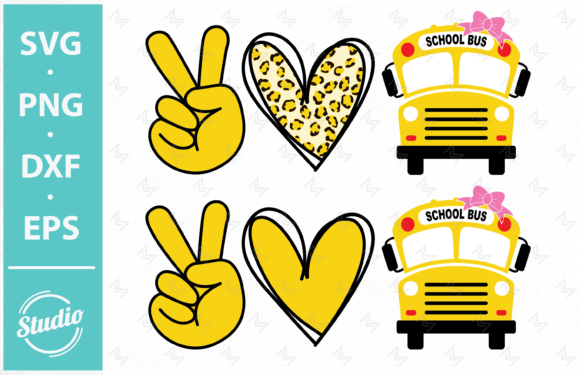 Peace Love School Bus SVG: An Embroidery Review