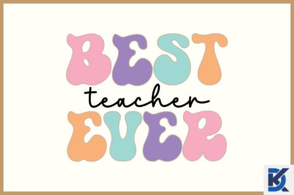 Retro Best Teacher Ever SVG: An Embroidery Review