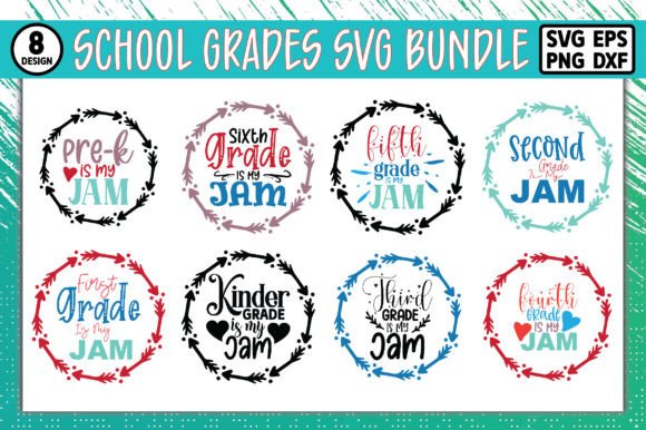 School Grades SVG Bundle: A Designer’s Stitch Test