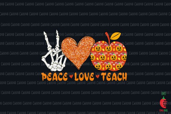 Skeleton Hand Peace Love Teach: Embroidery Review