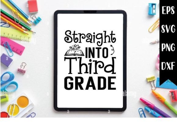 Straight into Third Grade SVG: An Embroidery Review