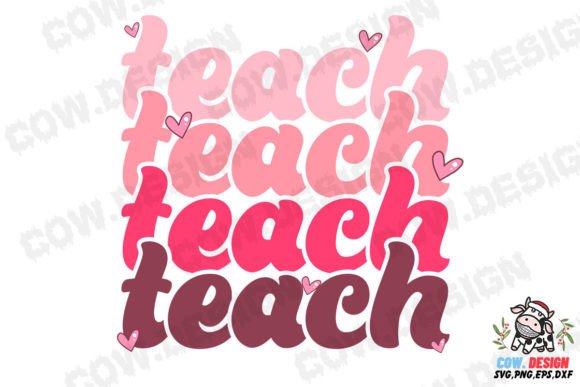 Teach Valentine Teacher Sublimation SVG Review