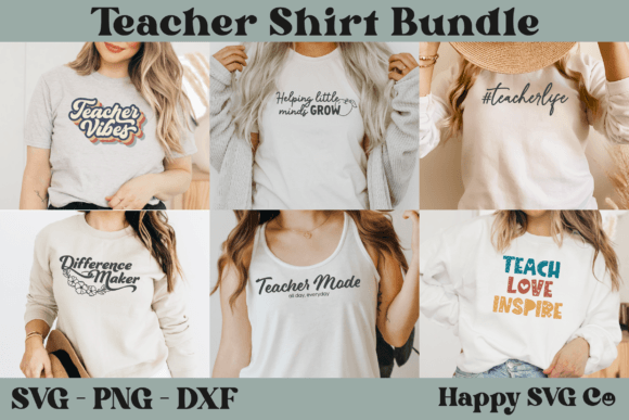 Teacher Shirt SVG Bundle: A Designer’s Stitch Test
