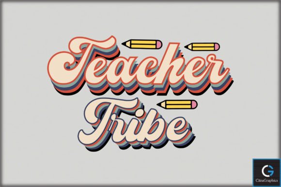Teacher Tribe SVG File: A Designer’s Stitch Test