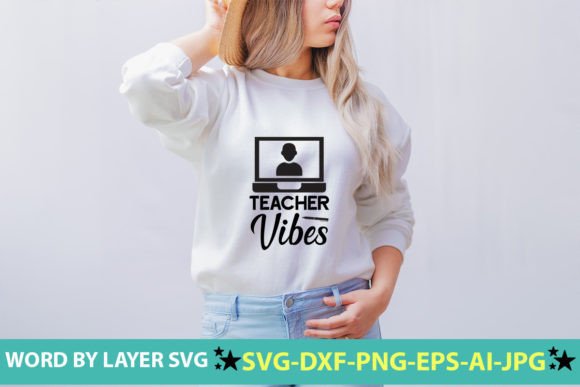 Teacher Vibes SVG Cut File: An Embroidery Review